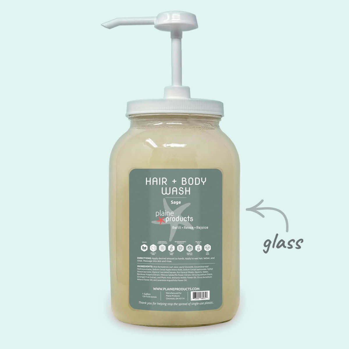 Hair + Body Wash 2:1 - By Baano