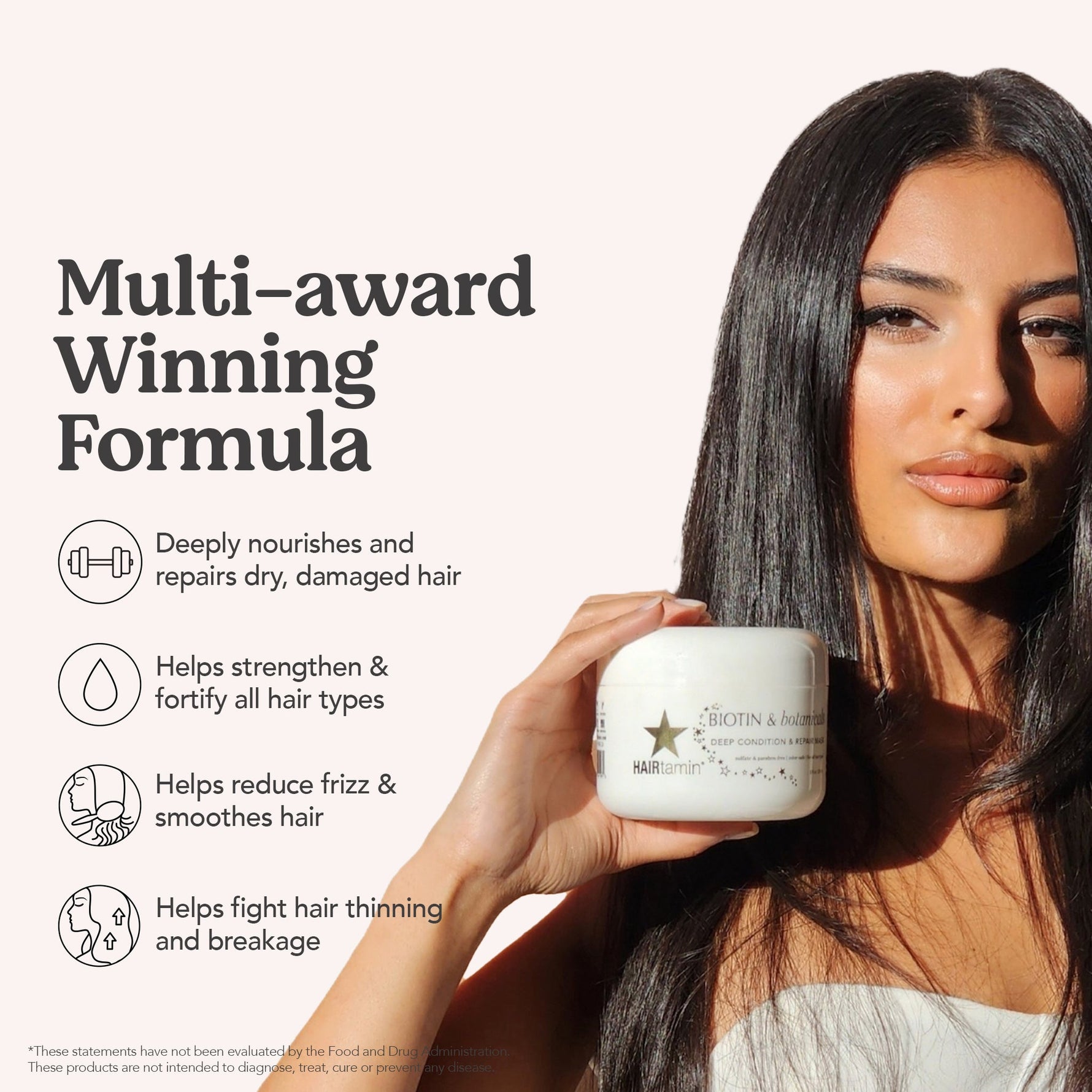 Biotin & Botanicals Deep Condition & Repair Hair Mask - By Baano