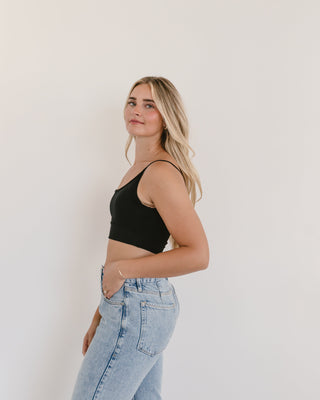 Spaghetti Strap Cami Halftee - By Baano