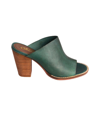 Hallie Heeled Sandal in Teal Naughty Monkey