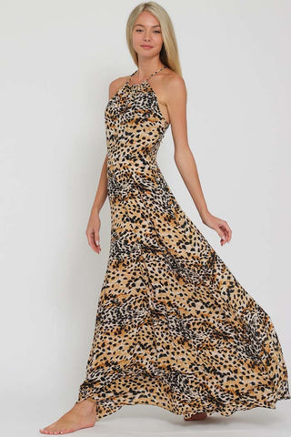 Halterneck Maxi Dress