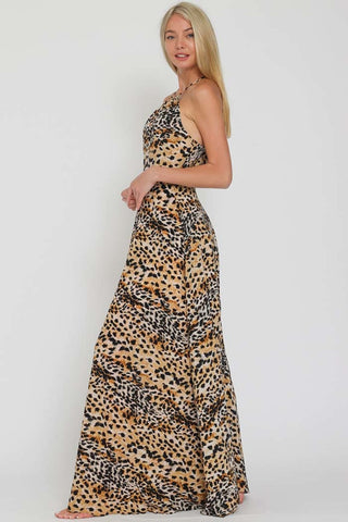 Halterneck Maxi Dress