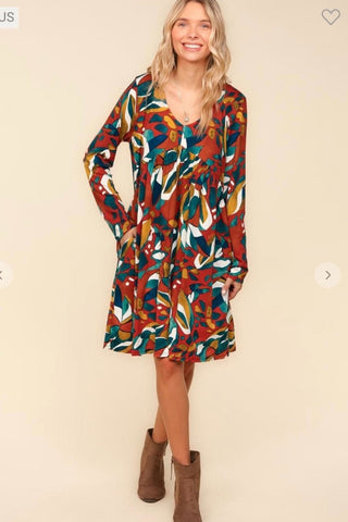 Dress, Scoop Neck Babydoll