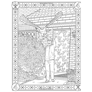 Harry Potter Coloring Book (Spiral Bound) Lay it Flat Publishing Group