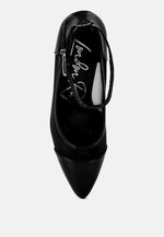 Hearst Pointy Toe Ankle Strap Pumps