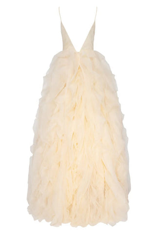 Heartfelt Romance Backless Maxi Dress - By Baano