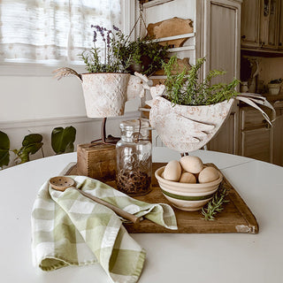 Indoor/Outdoor Distressed Hen Planter, Choose Your Style Decor Steals