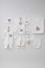 Henry Powder Newborn Coming Home Set (10 pcs) - By Baano