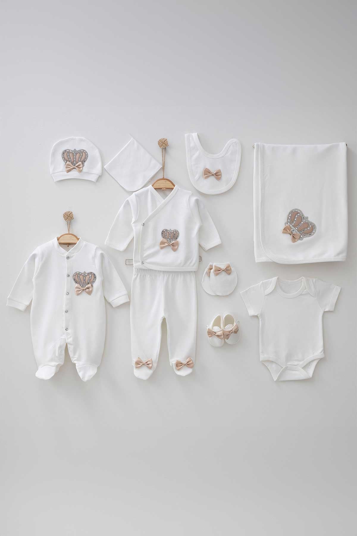 Henry Powder Newborn Coming Home Set (10 pcs) - By Baano