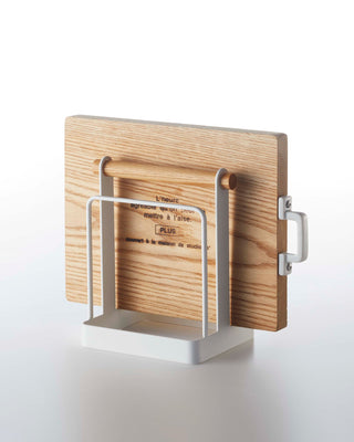 Cutting Board Stand - Steel + Wood - By Baano