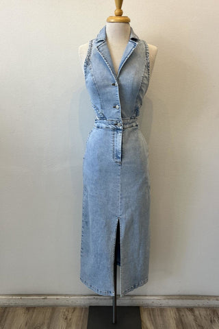 Denim Midi Dress