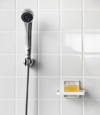 Traceless Adhesive Soap Tray - Steel - By Baano