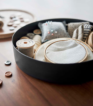 Storage Case - Two Sizes - Steel + Wood - By Baano