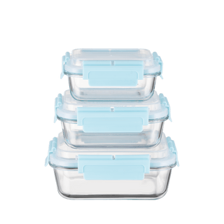 High Top Lid Rectangle Containers