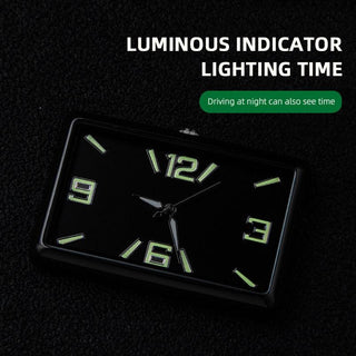 High Quality Auto Fashion Watch Automobile Quartz Clock Car Dashboard Mini Clock Automotive Clock Car Clock Refit Interior Luminous Electronic Quartz Watch Ornaments Car Decoration Ornaments Vehicle Car Accessories Stevvex
