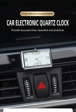 High Quality Auto Fashion Watch Automobile Quartz Clock Car Dashboard Mini Clock Automotive Clock Car Clock Refit Interior Luminous Electronic Quartz Watch Ornaments Car Decoration Ornaments Vehicle Car Accessories Stevvex