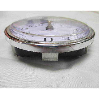 High Quality Vintage Black Metal Art Table Clock Metal Retro Silent Non-Ticking Battery Control Classic Roman dial Small Table Clock for Bedrooms Stevvex
