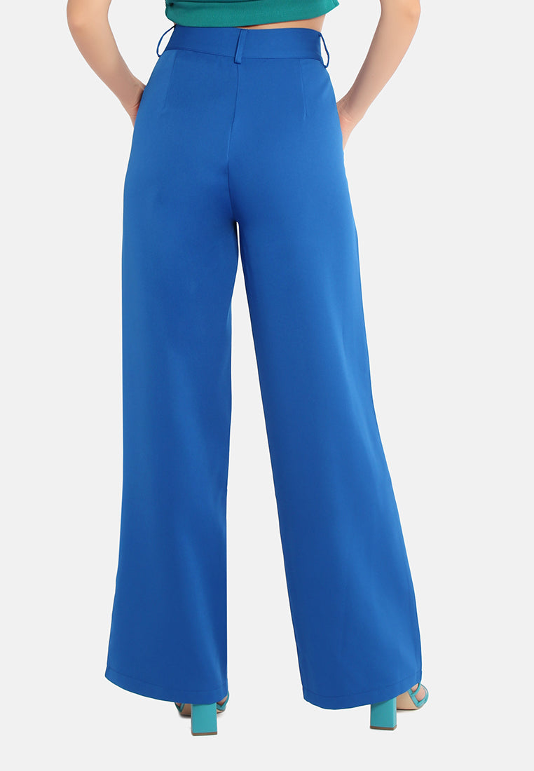 High Waist Flared Pants