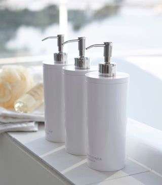 Round Dispenser Bundle - Shampoo, Conditioner, and Body Soap - By Baano
