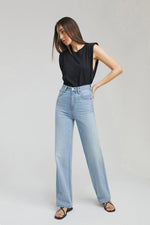 Coney Island Whitefish High Rise Wide Jeans HJ007 Hey Joanie