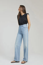 Coney Island Whitefish High Rise Wide Jeans HJ007 Hey Joanie