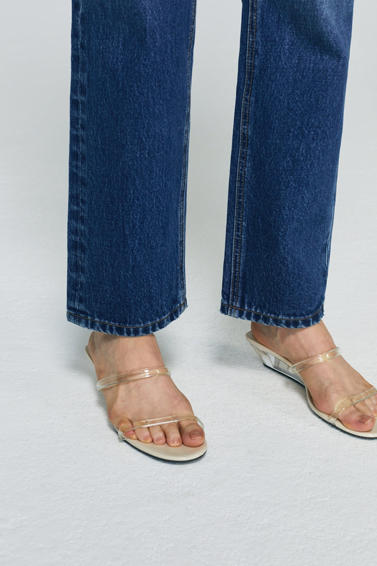 Manhattan High Rise Straight Ankle Jeans HJ160 Hey Joanie