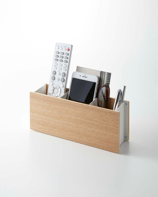 Desk Organizer - Small - Steel + Wood - By Baano