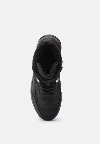 hofer cushion collared chunky hiker boots