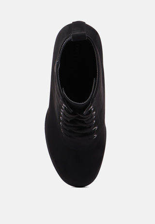 hollie high heel lace-up ankle boots