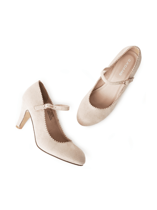 Honey | Beige Suede