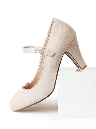 Honey | Beige Suede