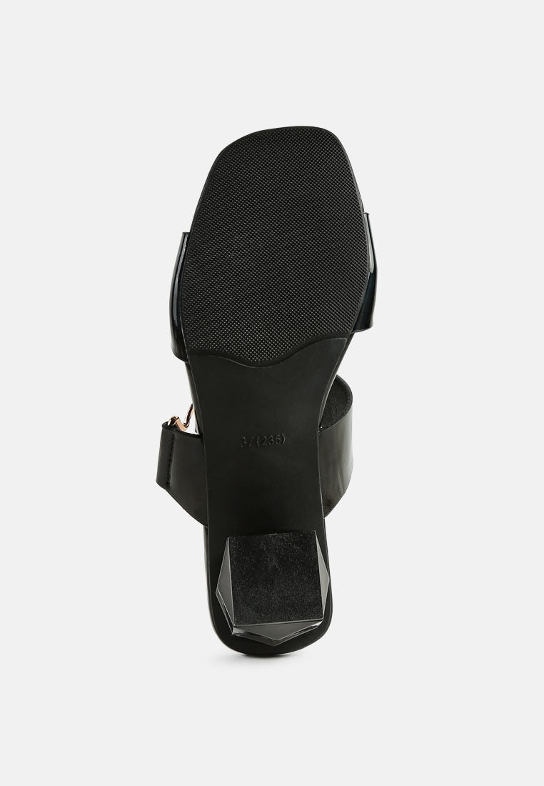 Hookup Fantasy Block Heel Sandals