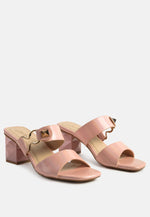 Hookup Fantasy Block Heel Sandals