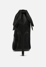 Hornet High Heeled Satin Pump Sandals London Rag International