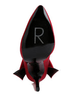 Hornet High Heeled Satin Pump Sandals London Rag International