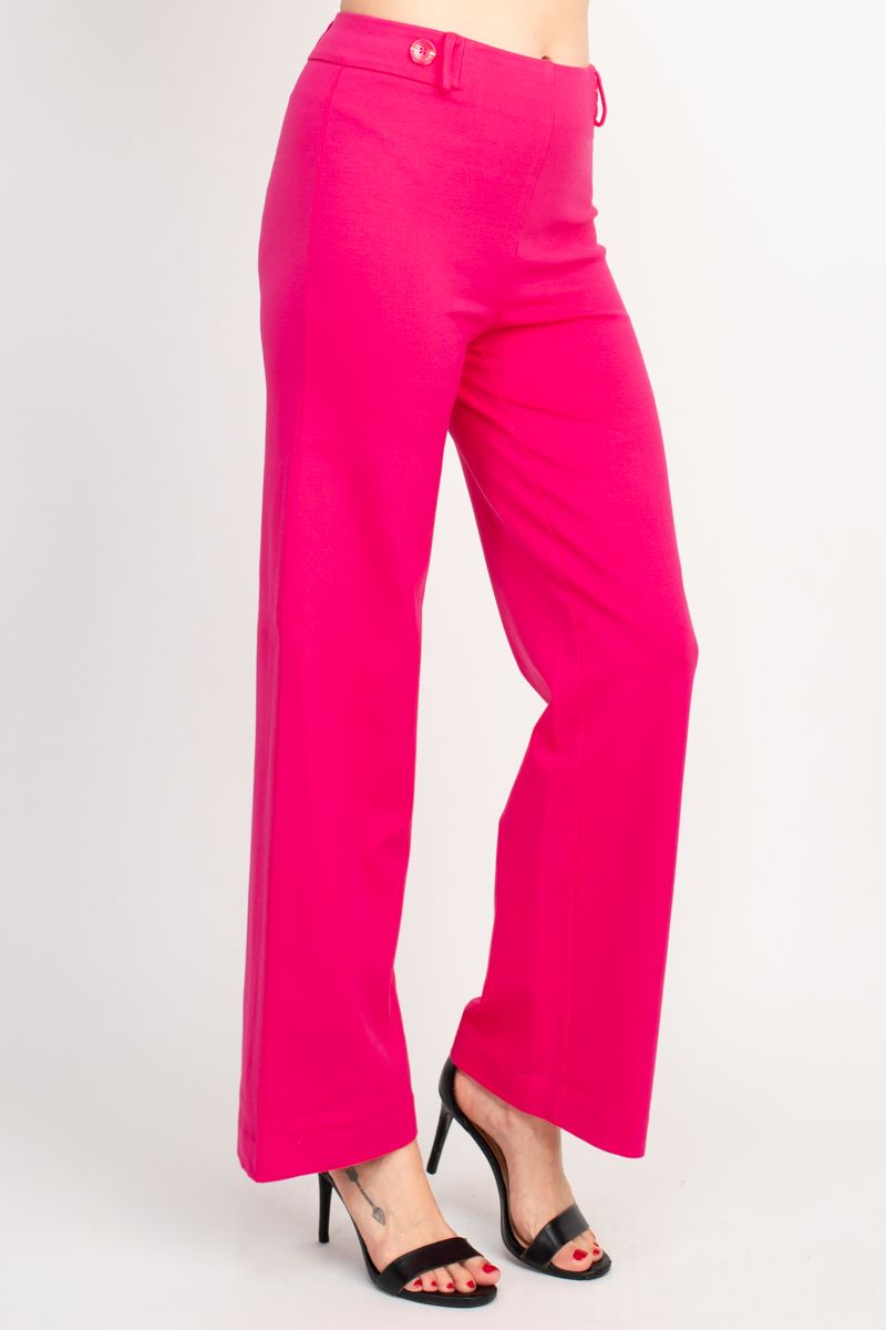 Hope & Harlow Rayon Wide Leg Pants - Glamourous Grace