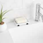 Slotted Soap Tray - Steel - By Baano
