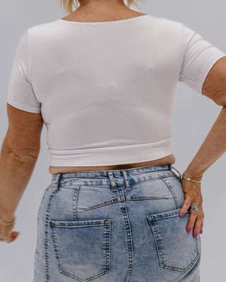 Classic Boyfriend Halftee - By Baano