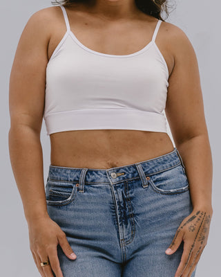 Spaghetti Strap Cami Halftee - By Baano