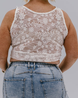 Full Lace Tank Halftee - By Baano