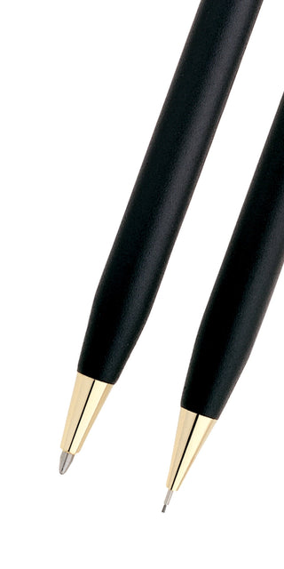 Classic Century® Classic Black Pen and Pencil Set - By Baano