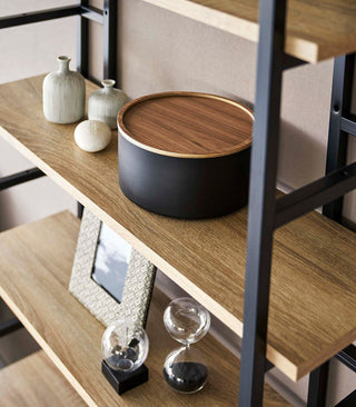 Storage Case - Two Sizes - Steel + Wood - By Baano