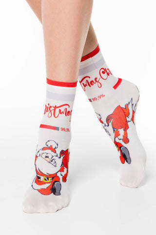 Socks Conte Fantasy 126 - New Year's Designs - By Baano