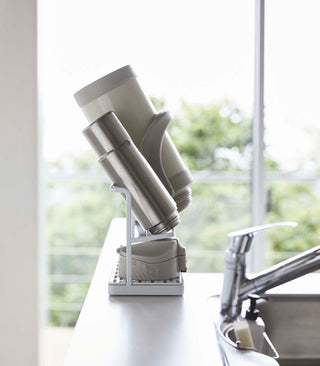 Countertop Bottle Drying Rack - Steel - By Baano