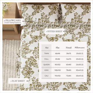 Turkish Cotton Flannel Sheet - Belle Collection