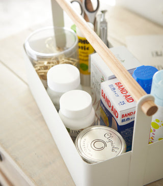 Storage Caddy - Large - Steel + Wood - By Baano