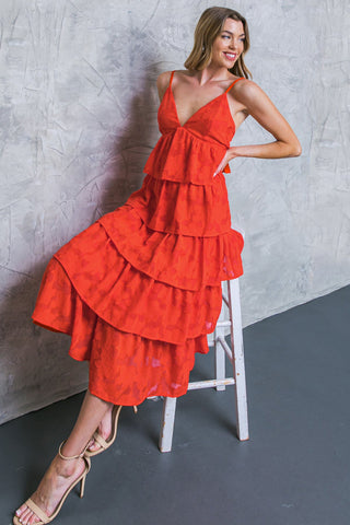 ISLAND AESTHETIC WOVEN MIDI DRESS - By Baano