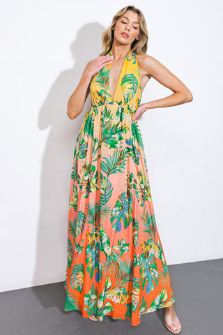 ADORABLE DAYS WOVEN MAXI DRESS - By Baano