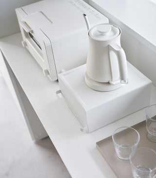 Countertop Rack with Drawer - Steel - By Baano