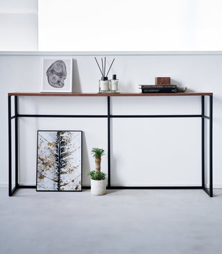 Long Console Table - Two Styles - Steel - By Baano